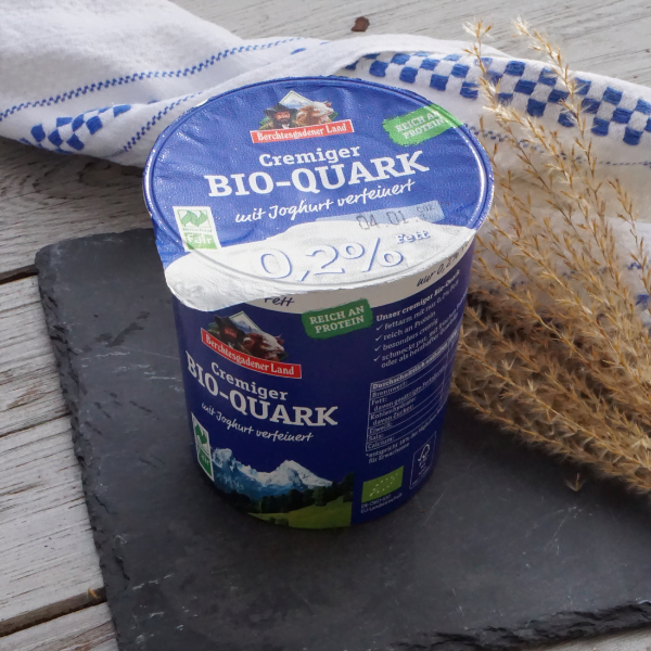 Bio Quark cremig mit Joghurt 0,2% Fett